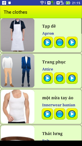 Learn Vietnamese language Screen 3