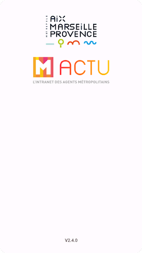 Android application M Actu screenshort