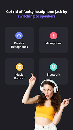 Turn Off Headset & On Speaker Screen 2