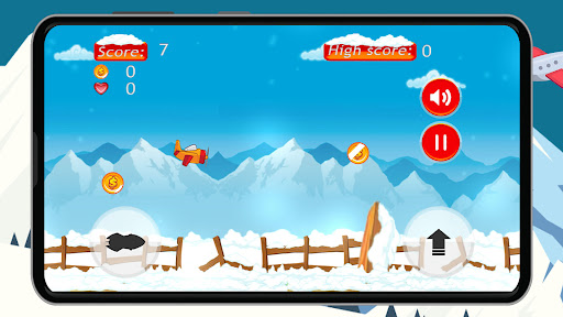 Android application Endless Airplane screenshort