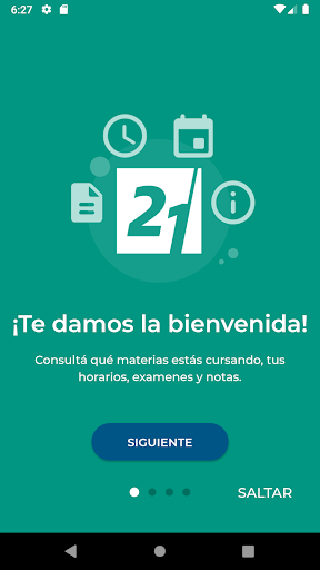 Universidad Siglo 21 Screen 3