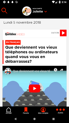 Mon Quotidien Vidéo Screen 2
