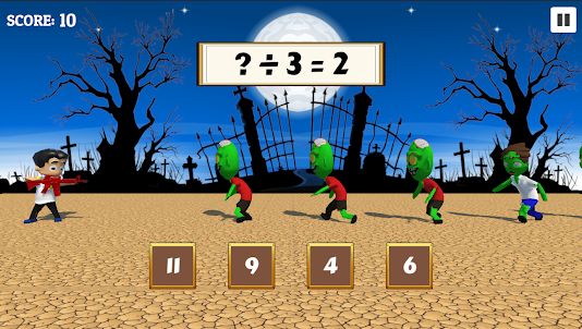 Math Games: Math Zombie