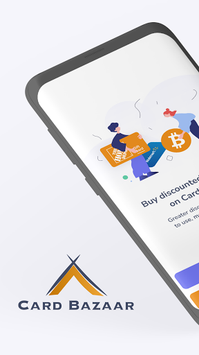 Android application CardBazaar - Gift Card Savings screenshort