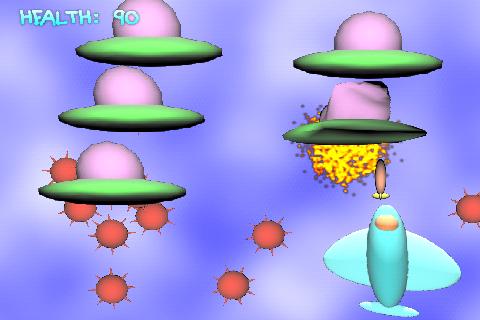 Android application Space Fighter screenshort