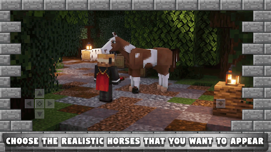 Realistic Horses for MCPE