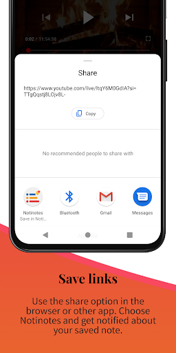Notinotes - Notes in notify Screen 2
