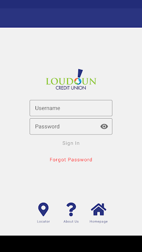Android application Loudoun Credit Union screenshort