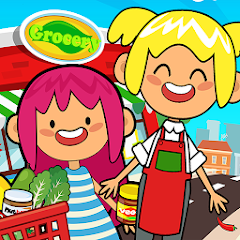 My Pretend Grocery Store Games Mod apk última versión descarga gratuita
