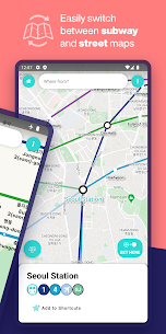 Seoul Metro Subway Map android 2
