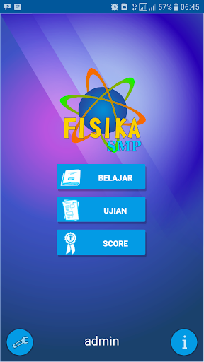 Android application Belajar Fisika SMP screenshort
