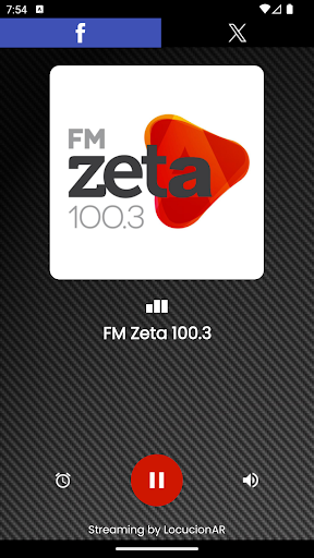 Android application FM Zeta 100.3 screenshort