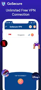 GoSecure - Super Fast Safe Vpn