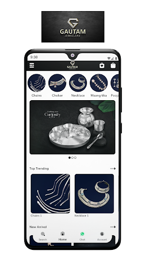 Android application Gautam Jewellers screenshort