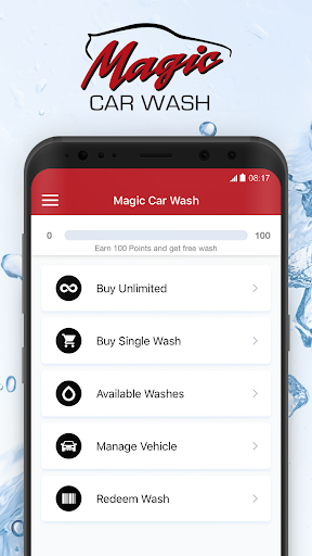 Android application Magic Car Wash screenshort