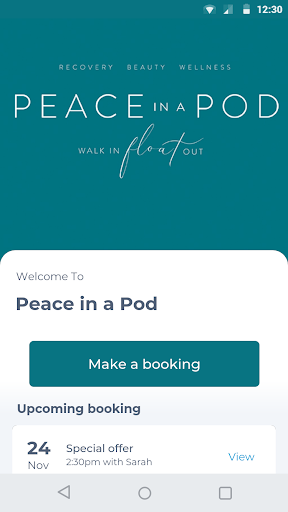 Android application Peace in a Pod screenshort
