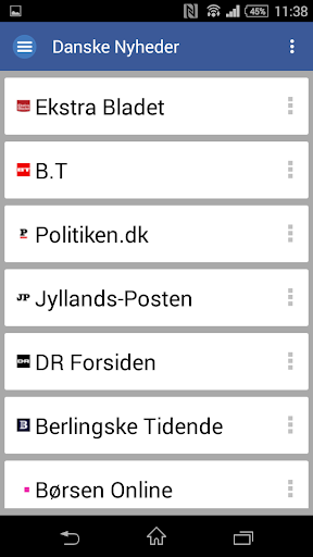 Android application Denmark News screenshort