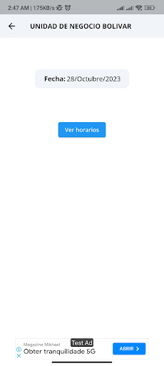 Horarios Apagones Ecuador Screen 2