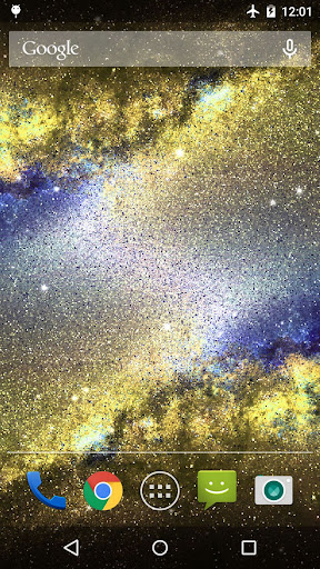 Galaxy Dust Live Wallpaper Screen 3
