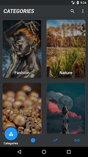 Android application The Perfect Wallpapers Hub screenshort