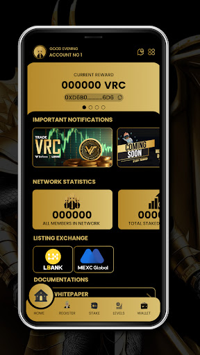 Android application VRC NETWORK screenshort