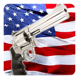 Magnum revolver icon