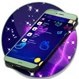 SMS Neon Butterfly Theme icon