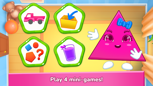 Learning shapes & colors games