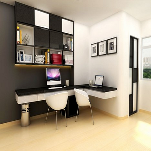 Modern Study Room Design Screen 2
