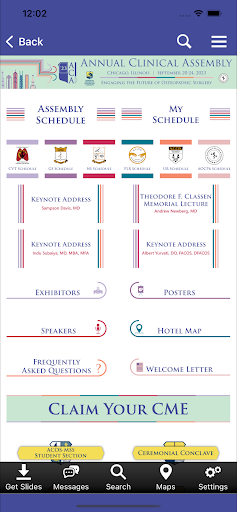ACOS Connect Screen 3