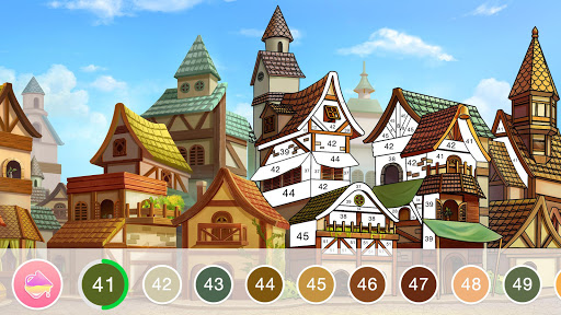 Download Fun Color🌈 Color By Number Pages Paint Happy Pro apk ...