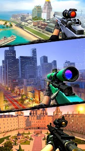 Sniper 3d Gun Shooter Game MOD APK (UNLIMITED COINS/GOD MODE) 1