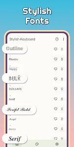 Fonts Keyboard - Symbols+Emoji