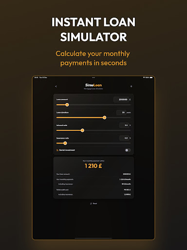 SimuLoan Mortgage Loan
