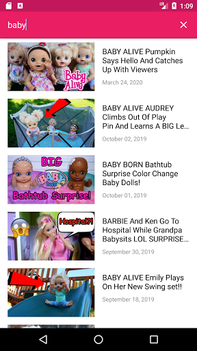Screenshot of Baby Dolls & Little Girls Play