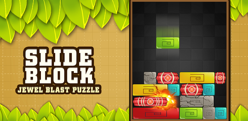 Slide Block : Jewel Blast Puzzle