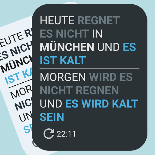 Textliches Wetter Material You Auf Windows herunterladen