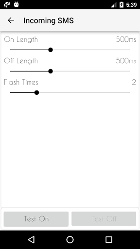 Flash Alerts Screen 3