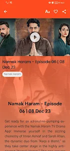 Namak Haram - Pakistani Drama