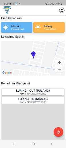 E-Presensi SMKN 2 Surabaya Screen 3