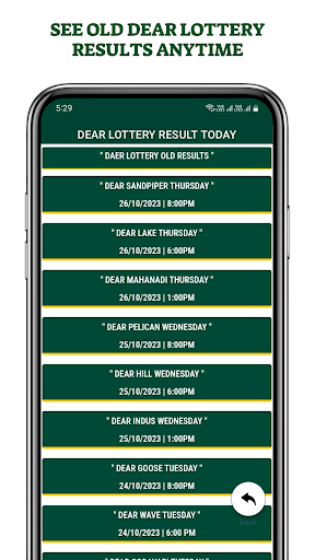Dear Lottery Result Today 6