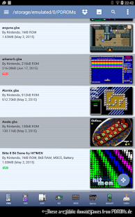 VGBAnext GBA/GBC/NES Emulator Schermata