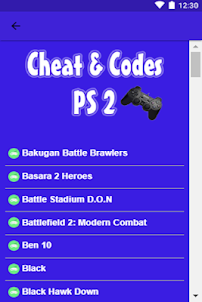 Kode Game PS2 Lengkap
