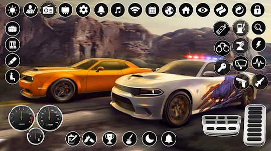 Police Car Chase Cop Sim Games