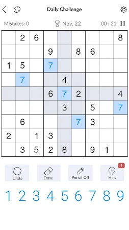 Game screenshot Sudoku - Classic Sudoku Puzzle mod apk