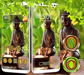 Lord Buddha Launcher Theme