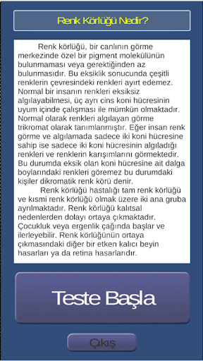 Color Blindness Test Screen 2