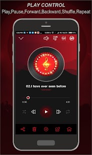 Captura de tela do Fa Music Player Plus