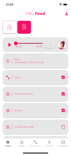 Android application 365 Fit - Emagreça com saúde screenshort