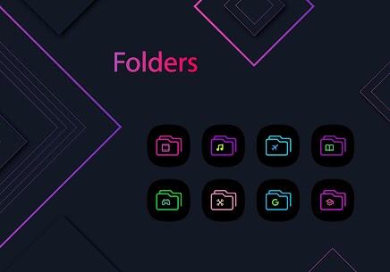 UX Led Icon Pack APK (Patched/Full) 4